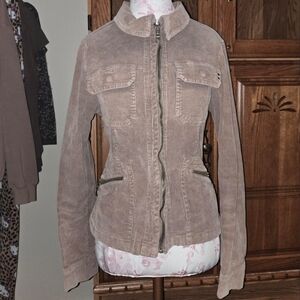 Vintage Utility Jacket in Tan